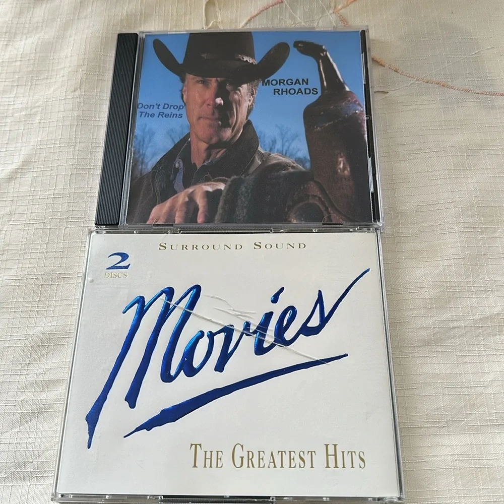 3 CD Don't Drop the reins/the Greatest Hits/1 VHS-1 DVD movies
